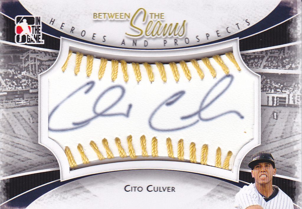  photo 2011 ITG Heroes and Prospects Between the Seams Autographs Gold CCU Cito Culver_zpswbfnsexk.jpg