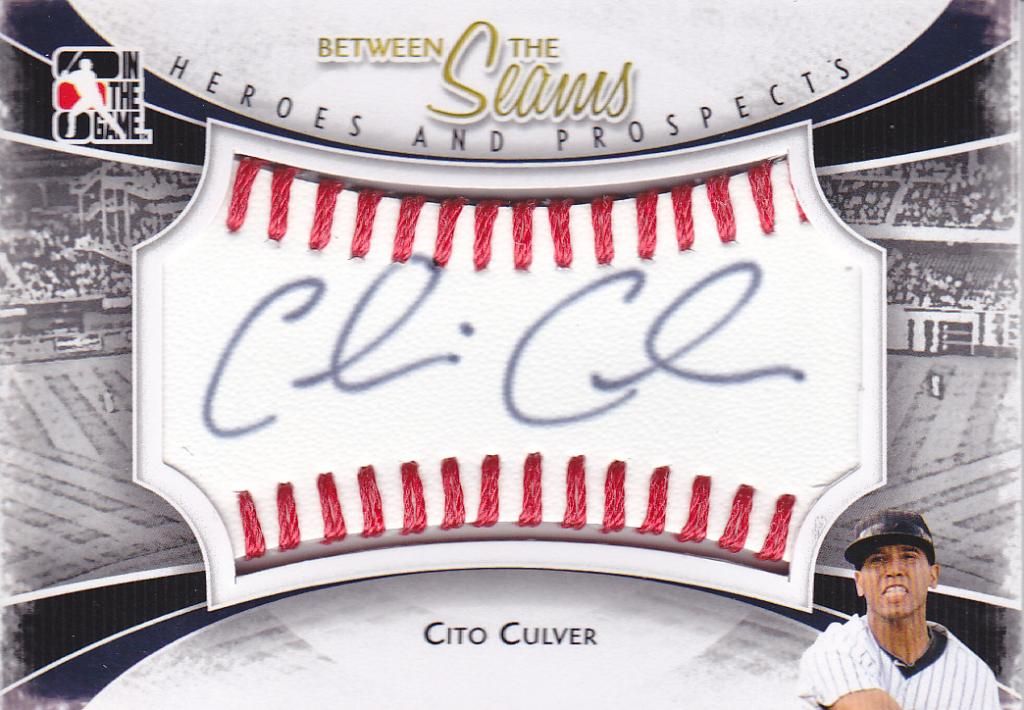  photo 2011 ITG Heroes and Prospects Between the Seams Autographs Red CCU Cito Culver S2_zpsdoqxsmhh.jpg