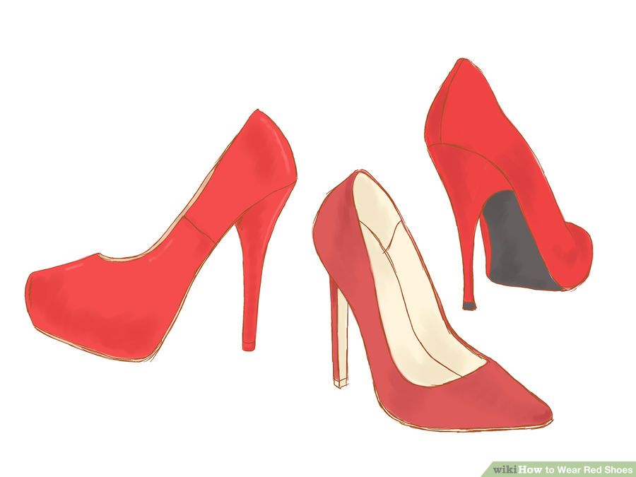 Giúp bạn gái quyến rũ tự tin cùng giày màu đỏ