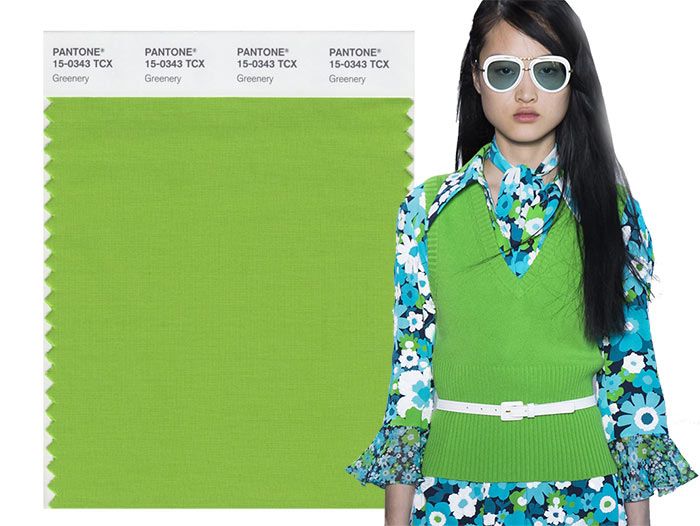 Top 10 Pantone colors  từ bộ sưu tập thời trang xuân New York