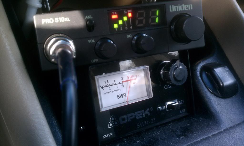 Need help tuning my SWR on my mobile CB setup r/amateurradio