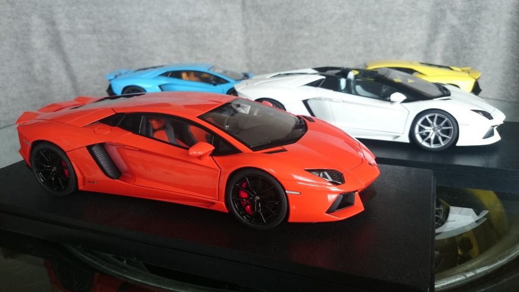 Lambo Aventador x5 Wheel swap. DiecastXchange Forum