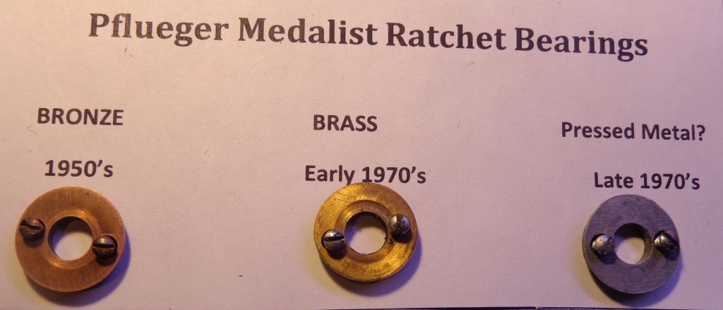 Two Vintage Screws Fillister Head Pflueger Medalist Fly Reel Parts 