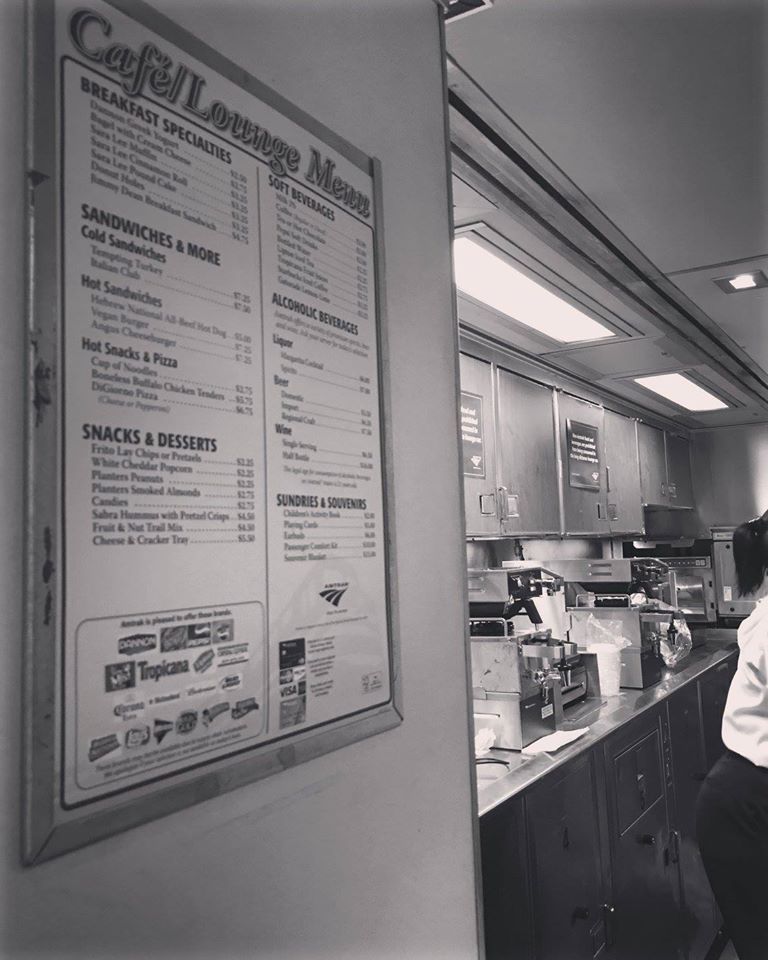 Amtrak Dining Car