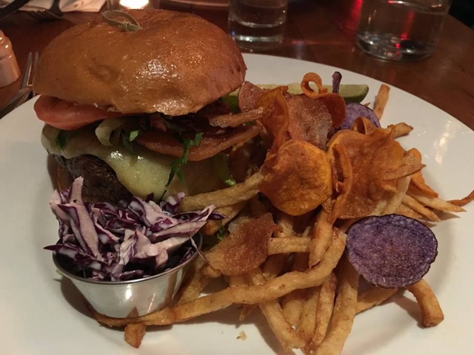 Cheeseburger and Fries