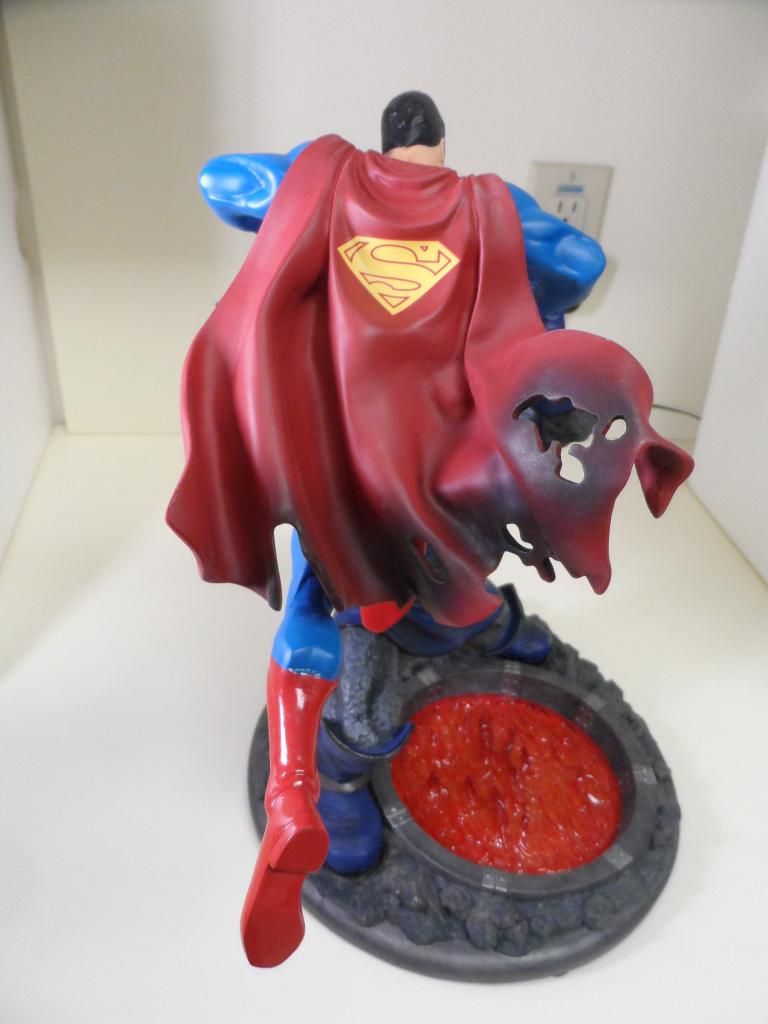 superman darkseid statue