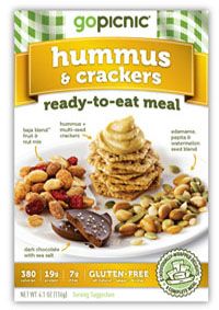 Hummus & Crackers 4.6 A GoPicnic Ready-to-Eat Meal