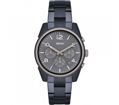 DKNY Crosby Chronograph Gunmetal Dial Ladies Watch NY2441 - Picture 1 of 1