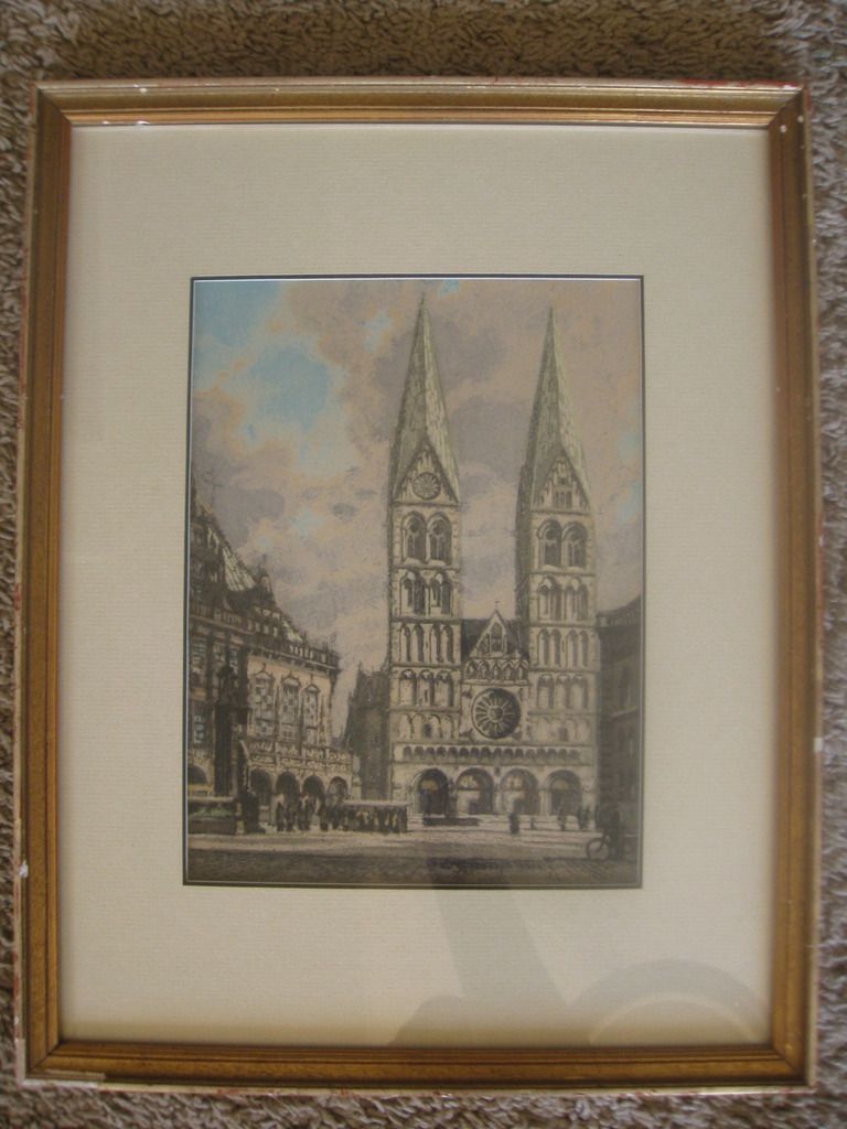 German Etching Antiques Board