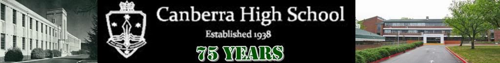 Canberra High School 75th Anniversary Celebrations