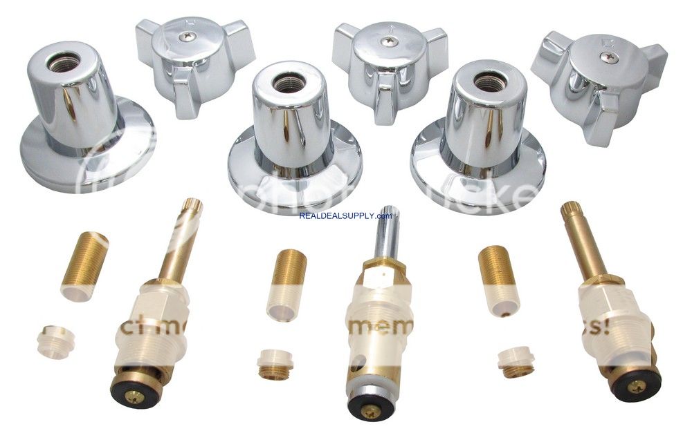 Real Deal Supply |Central Brass - Shower valve Renovation Kit-->404379