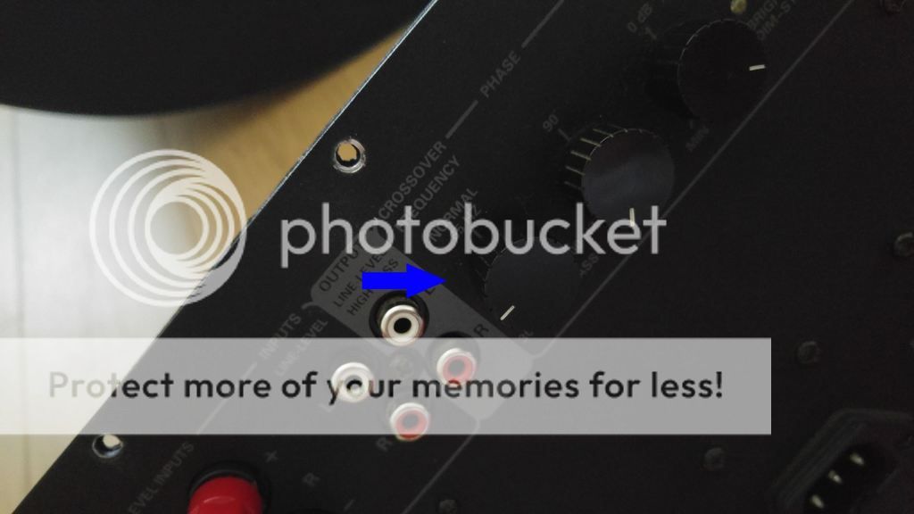 Sunfire subwoofer frequency adjustment pot replacement part B502 HV diyAudio