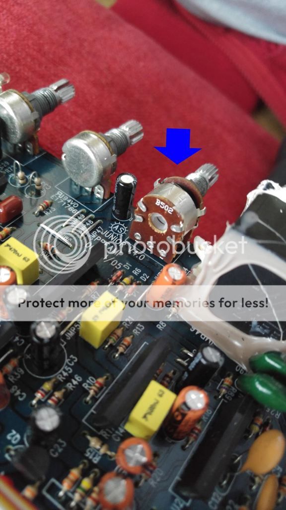 Sunfire subwoofer frequency adjustment pot replacement part B502 HV diyAudio